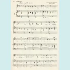 歌曲ピース　Vittoria, mio core!