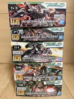 HG ガンダムデュナメス セラヴィーガンダムGNHW/B リボーンズガンダム