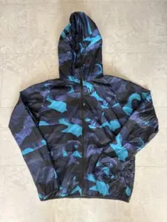 ナイキ　ランニングナイロンジャケット フード付き