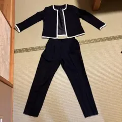 ネイビー ジャケット パンツ セット