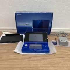 ニンテンドー3DS 青 本体 充電器・SDカード付き
