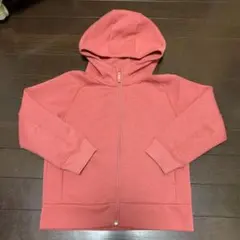 UNIQLO★ピンク フード付き スウェットパーカー★120★