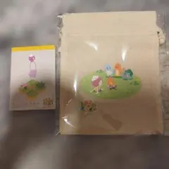 ぽこあポケモン巾着袋とメモ帳セット