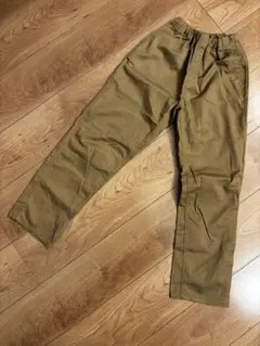 未使用　無印良品 洗いざらしチノルーズフィットパンツ　140㎝　長ズボン