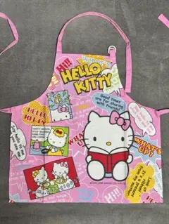 ハローキティ　エプロン　ハローキティ　Sanrio サンリオ　子供用エプロンのサムネイル