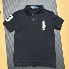 Polo by Ralph Lauren ビッグポニー黒ポロシャツ y2k Sのサムネイル