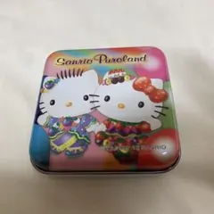 ハローキティ　缶ケース　サンリオピューロランド