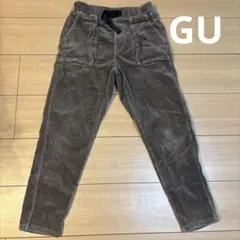 GU コーデュロイパンツ 150cm ブラウン