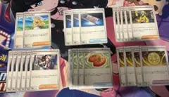 【メガドリーム】汎用トレーナーズ24枚セット(カナリィ・でんきだまなど)