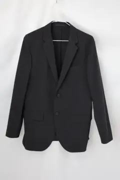 ユニクロUNIQULO 感動ジャケットコットンライク ブラック M