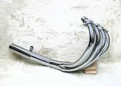 CBX400F 6分割 レース管 メッキ 汎 カットスタイル/NC07 アキヤン