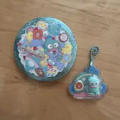 ハンギョドン　缶バッチとキーホルダーセット