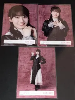 石森璃花　生写真(5th Anniversary ドレス衣装) セミコンプ