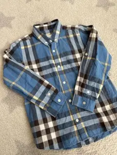 Burberry チェック柄 長袖シャツ 122㎝