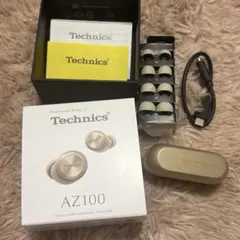 傷あり中古】Technics EAH-AZ100 ワイヤレスイヤホン ゴールド - メルカリ