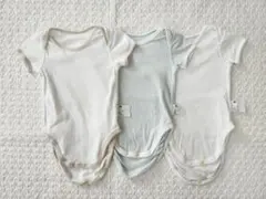 UNIQLO　半袖ボディスーツ　肌着　80cm　３枚セット