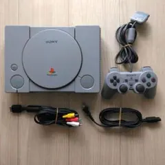 SONY PlayStation (PS1) 本体と付属品のセット 動作確認済み