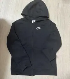 Nike ナイキ　黒 パーカー フルジップ