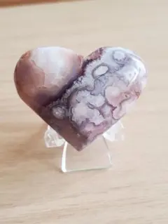 ザクザク❣️ブルー桜メノウ　ハート