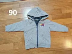 ホットビスケッツ 裏起毛パーカー　90サイズ