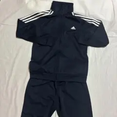adidas ネイビージャージ 3本ライン150センチ