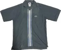 90s アディダス adidas ゴルフ ポロシャツ ストライプ