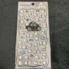 シマエナガ プチドロップステッカー ぷっくり 立体シール 新品未使用