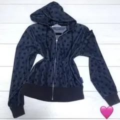 BEAMS BOY 星柄 スター ジップアップパーカー レディース メンズのサムネイル
