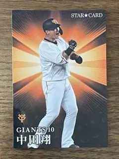 プロ野球チップスカード　スターカード　中田翔