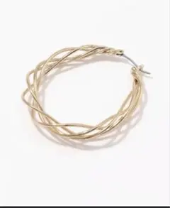 Kenneth Jay Lane ワイヤーツイストピアスTOMORROWLAND