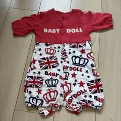 BABY DOLL 赤 ボディスーツ