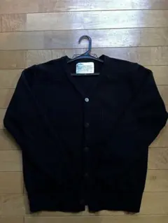 Uniform Bridge ブラック Vネック カーディガン