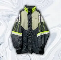 DIADORA 中綿ナイロンジャケット サイバー テック y2k 00s 90s