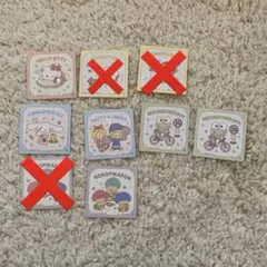 サンリオキャラクターズスナックシール