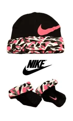 【美品】ナイキベビーニット帽