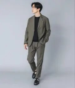 BEAUTY&YOUTH LANATEC セットアップ ウエストゴム L グレー - メルカリ