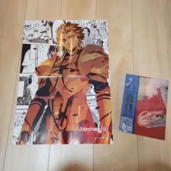 家庭教師ヒットマンREBORN 両面切り抜き ハイパーツナ 沢田綱吉 2枚