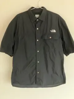 THE NORTH FACE ヌプシシャツ 半袖 ブラック サイズL