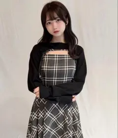 NOMAE ショートニット キャミワンピース