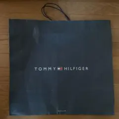 TOMMY HILFIGER ショップ袋 大サイズ ネイビー