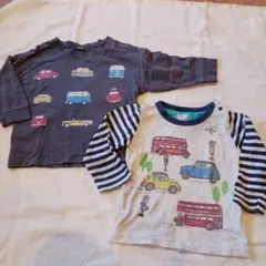 motherways 長袖カットソー 2枚セット 97cmのサムネイル