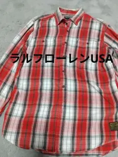 ラルフローレンUSA綿100%シャツ