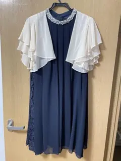 美品⭐️パーティードレス　ボレロ付き