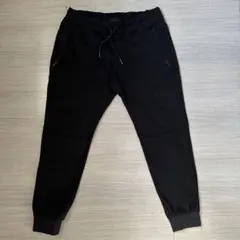 ZARA MAN ブラック ジョガーパンツ XL