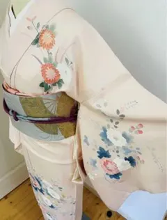 R⭐︎様専用】大塚呉服店×うさぎ小町コラボペルシャ紋半幅帯 コーラル