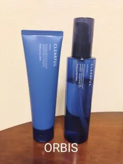ORBIS CLEARFUL ローション＆ウォッシュ（化粧水＆洗顔料）