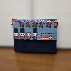 ポケットティッシュポーチ　兵隊ぱんだ