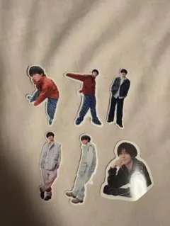 永瀬廉　フレークシール＆ステッカーセット