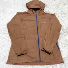 mont-bell ライトシェルパーカー クリマプラスメッシュ トリコット起毛地