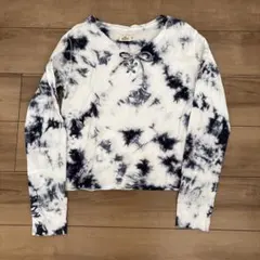 Hollister ホリスター　タイダイ柄 クロップド長袖 XSのサムネイル